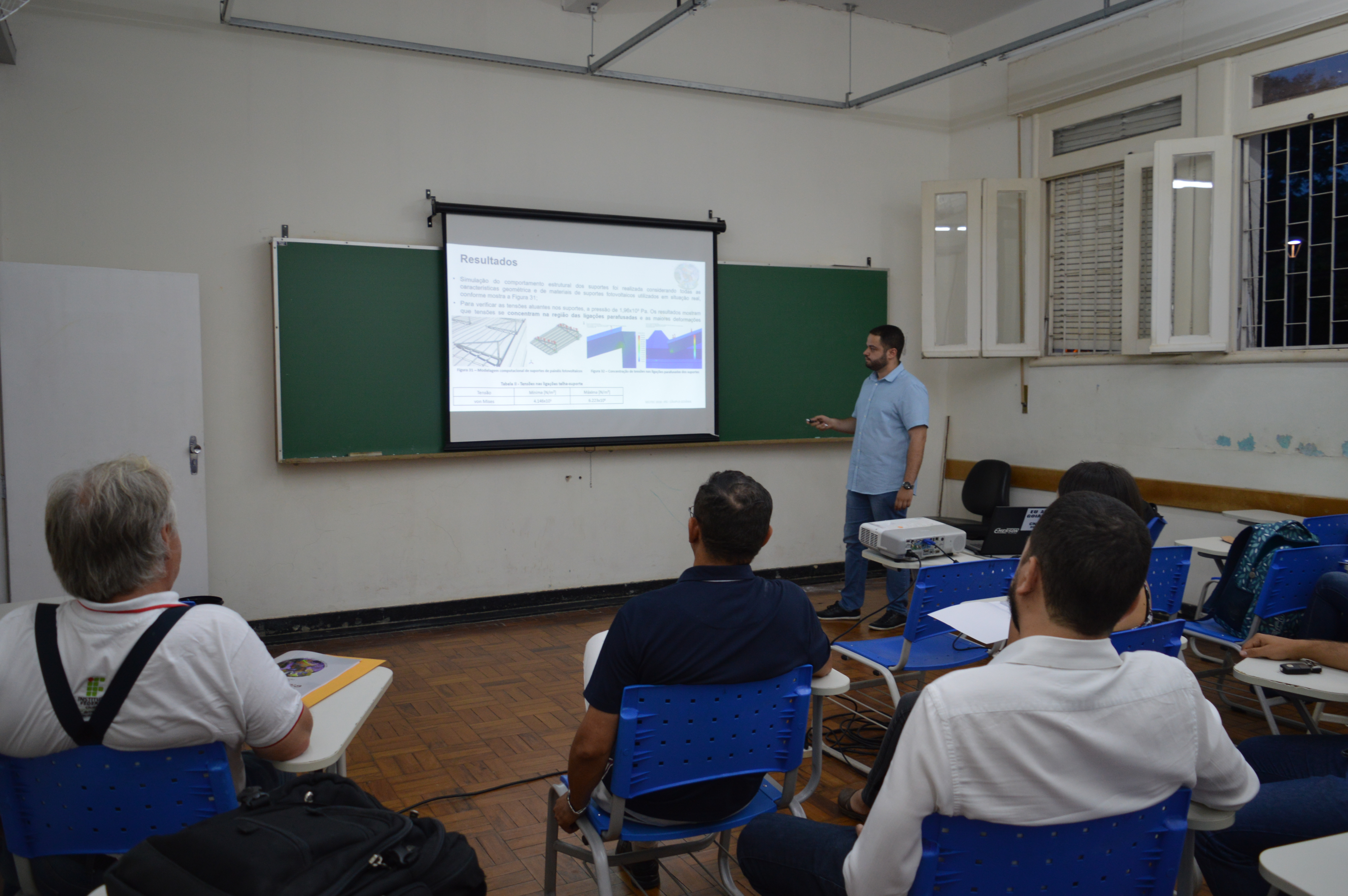 Comunicações orais marcam o dia C da Ciência no IFG - Câmpus Goiânia.